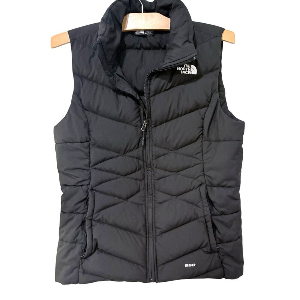 North Face | Vest Womens Black Down Filled Front Zip Winter Outdoors Size Medium